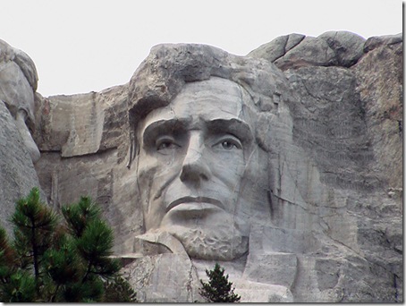 Sculpture of Abraham Lincoln, Mount Rushmore National Memorial