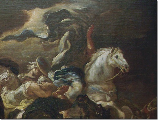 DETAIL: The Conversion of Saint Paul (La conversion de Saint Paul / A Conversão de Paulo), ca. 1690, Studio of Luca Giordano