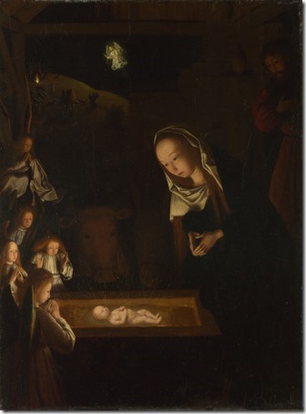 The Nativity at Night (La Nativité de nuit / A Natividade à Noite), ca. 1490, Geertgen tot Sint Jans