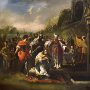 A Unção de Saul – Pintura Húngara
