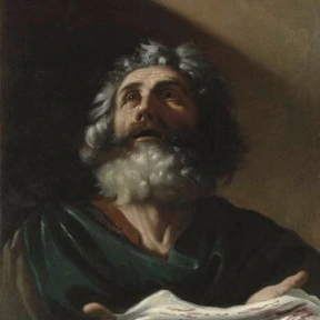 O pranto de Jacó sobre a túnica de José – Círculo de Guercino