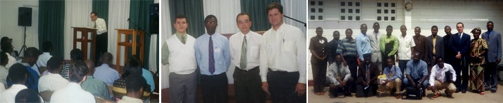 Gilson Santos: Conferência Fiel em Moçambique e Angola, 2004